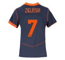 Inter Milan Piotr Zielinski #7 Koszulka Trzecia damskie 2025-26 Krótki Rękaw